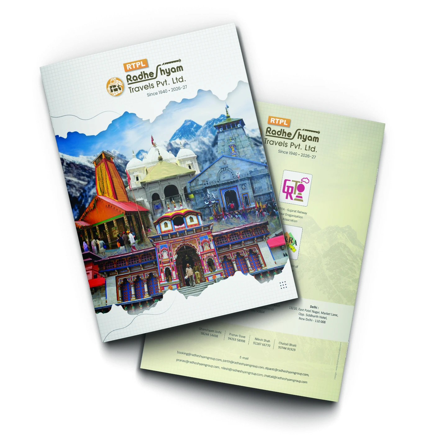 Radheshyam Brochure Design