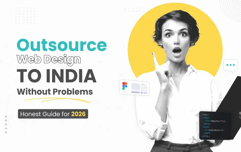 outsource web design to India